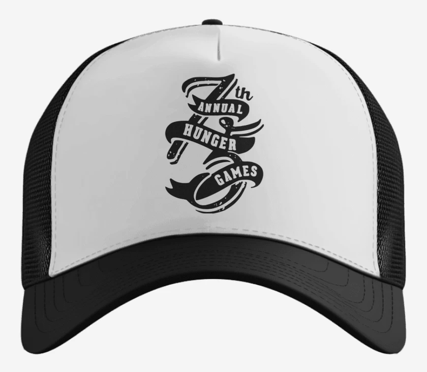Gorro Blanco de THG - 75th Annual Hunger Games