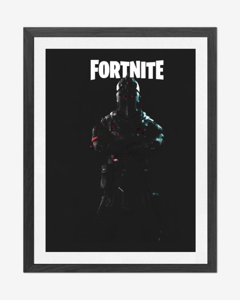 Cuadro decorativo Negro de Fornite 5