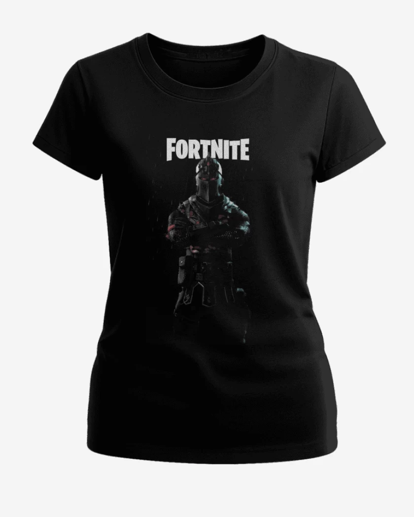 Polera de Mujer Negro de Fornite 5