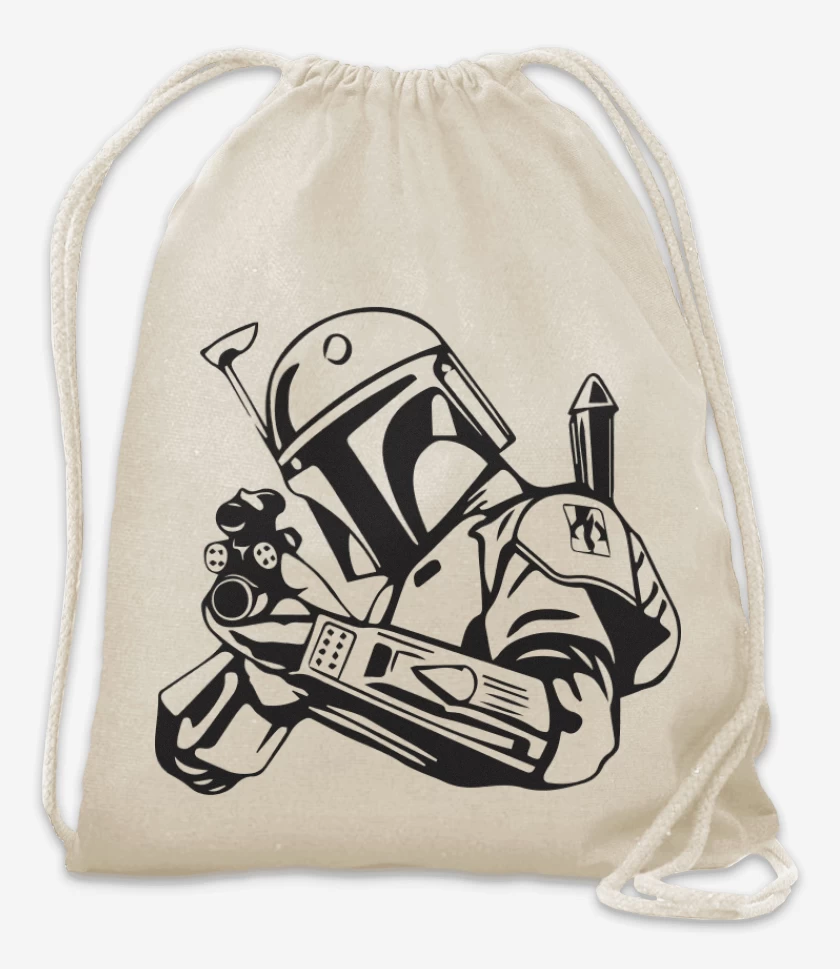 Mochila Blanco de Boba Fett