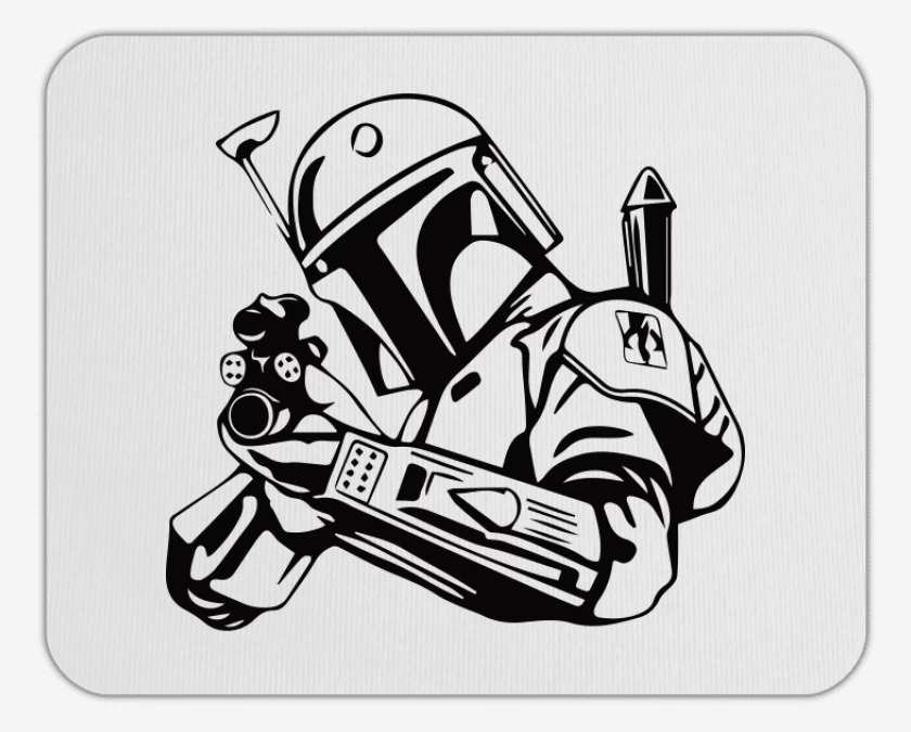 Mousepad Boba Fett