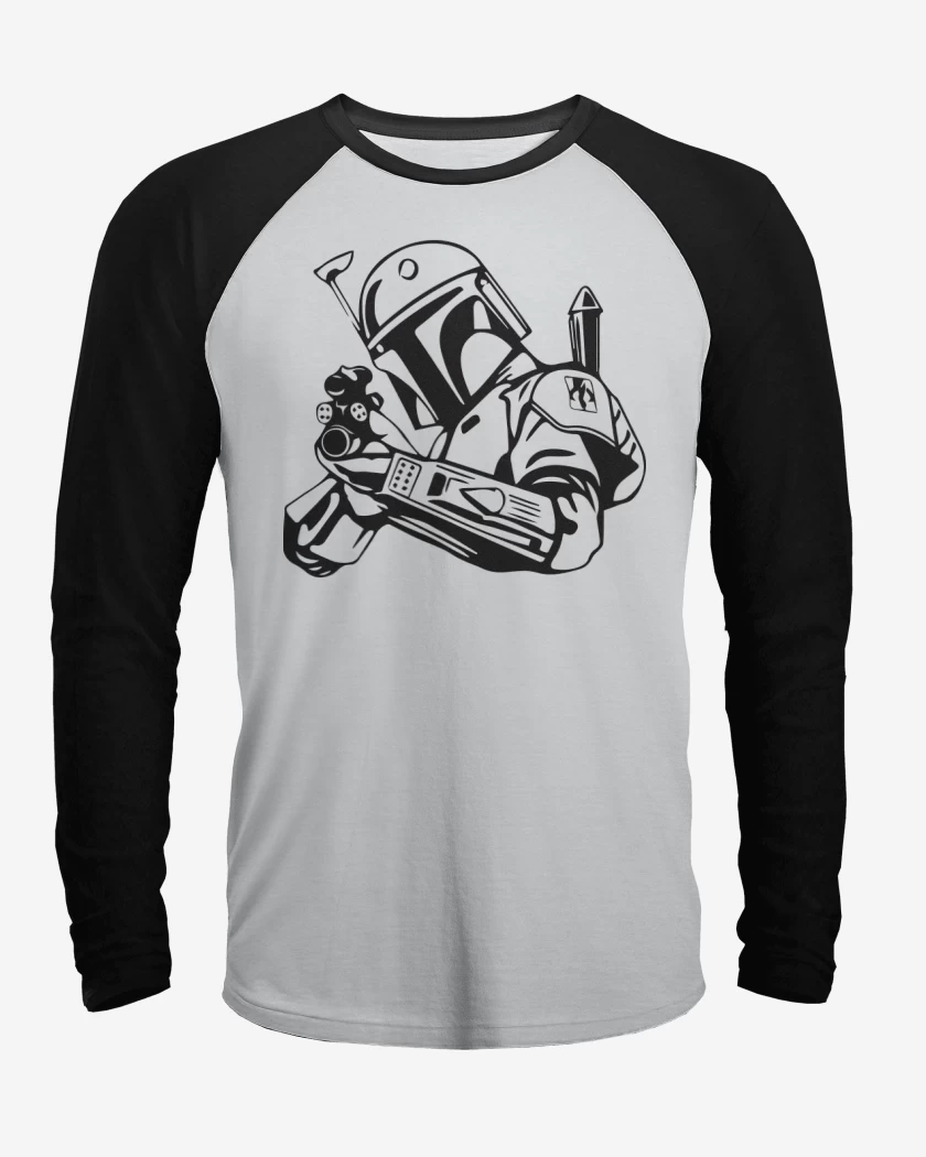 Polera Raglan Boba Fett