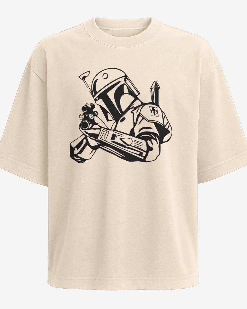 Polera Oversize Boba Fett