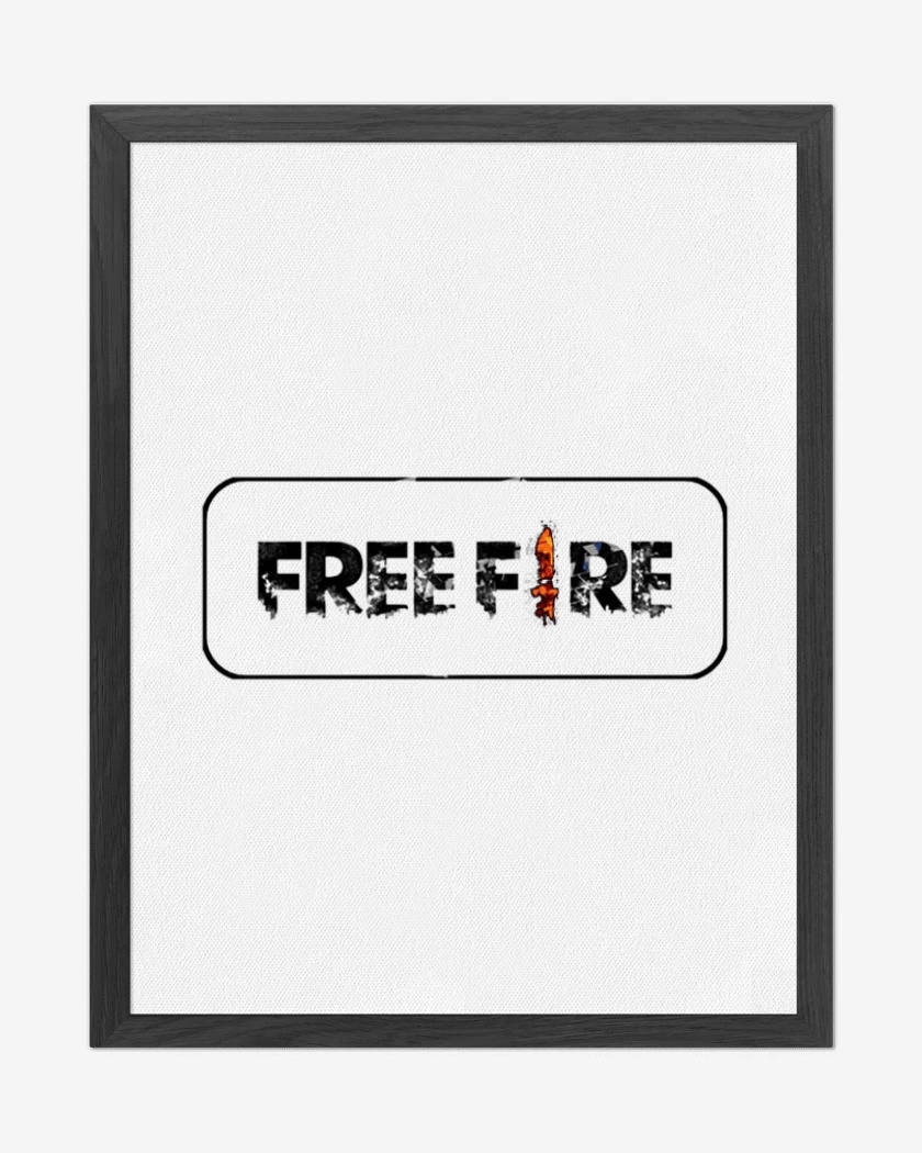 Cuadro decorativo Blanco de Free fire 3