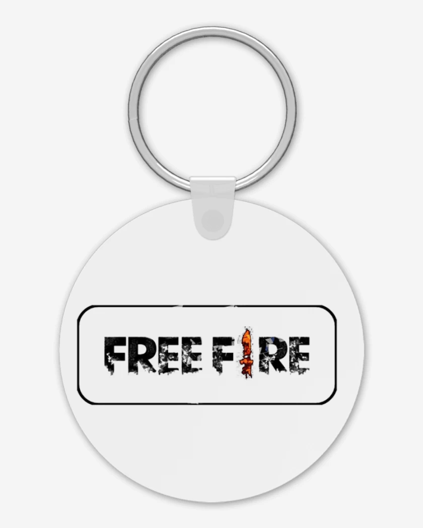 Llavero Blanco de Free fire 3