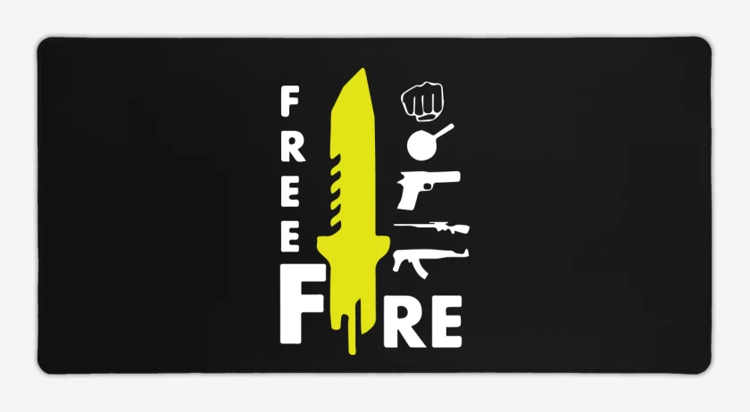 Mouse pad Gamer Free fire 4