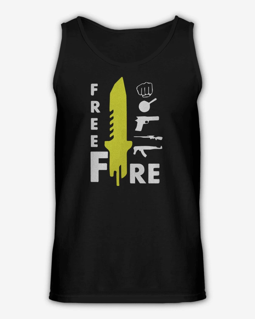 Sudadera Negro de Free fire 4