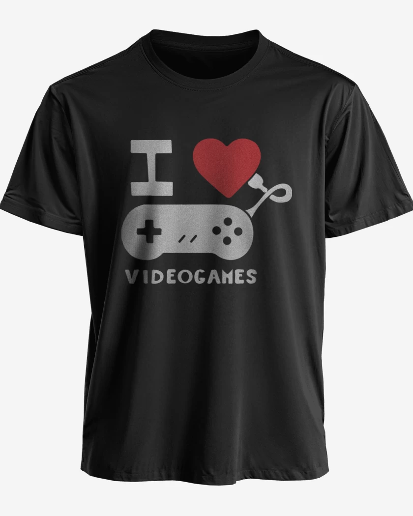 Polera I love videogames