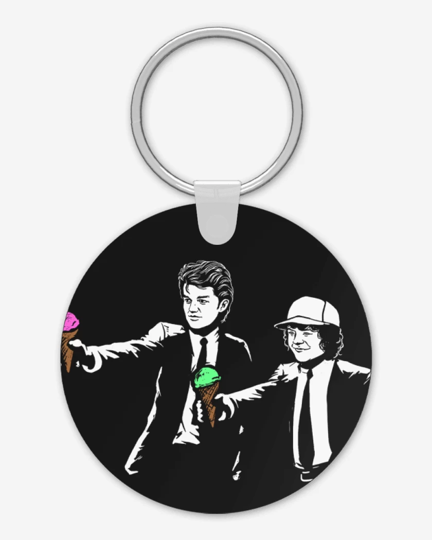 Llavero Negro de Stranger things 5