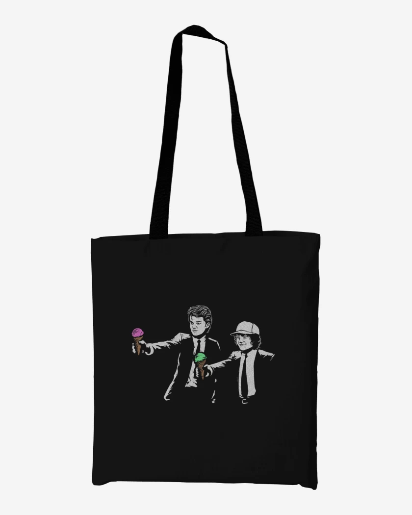 Totebag Negro de Stranger things 5