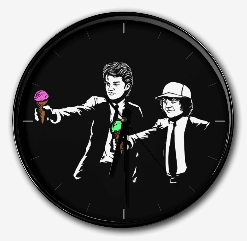 Reloj Negro de Stranger things 5