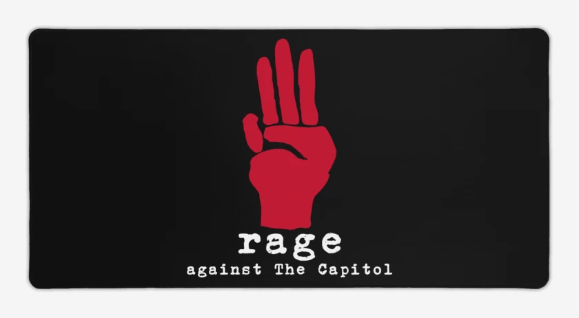 Mouse pad Gamer THG - Rage against The Capitol