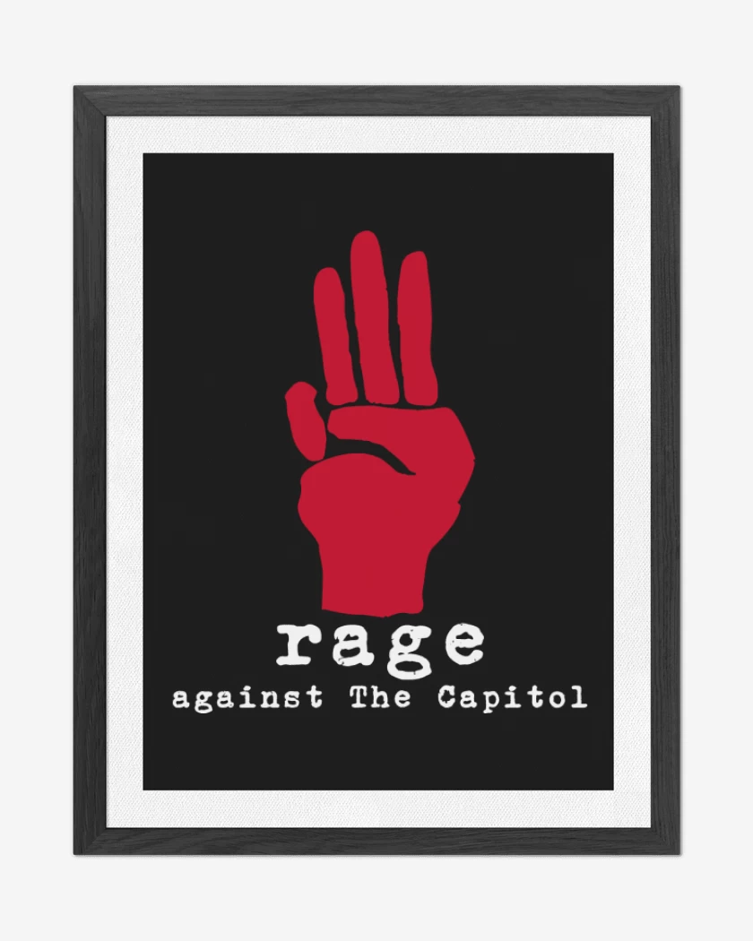 Cuadro decorativo THG - Rage against The Capitol