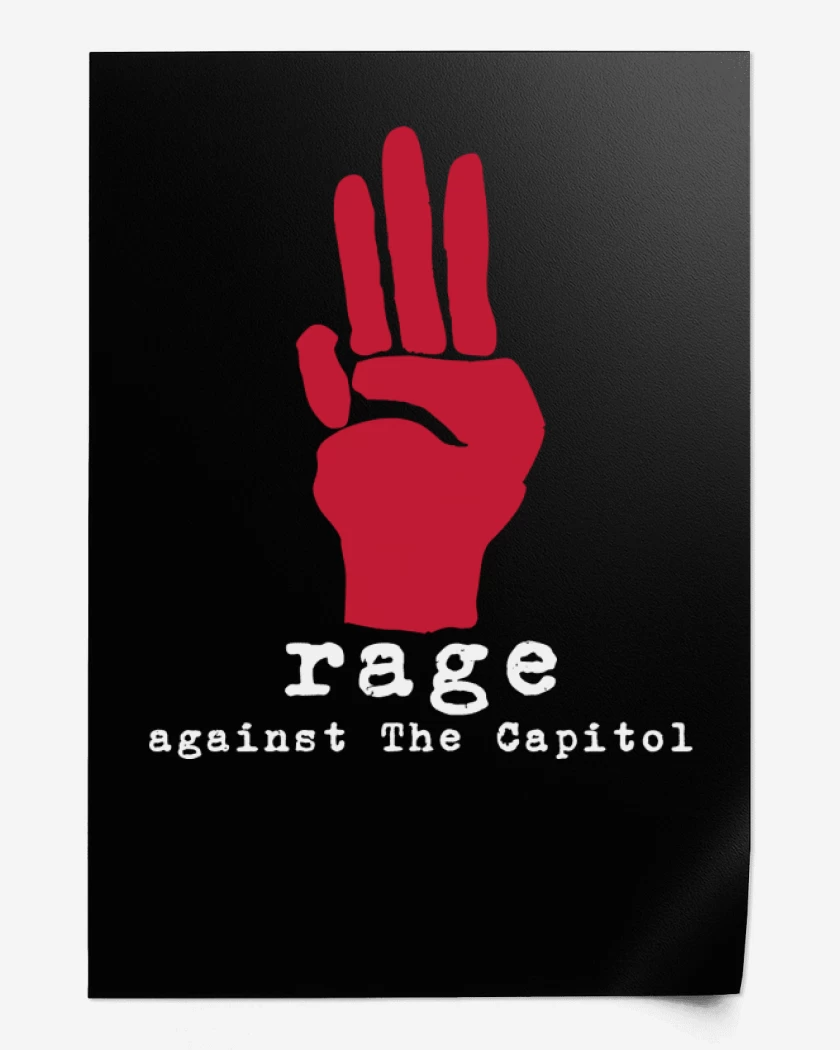 Print THG - Rage against The Capitol