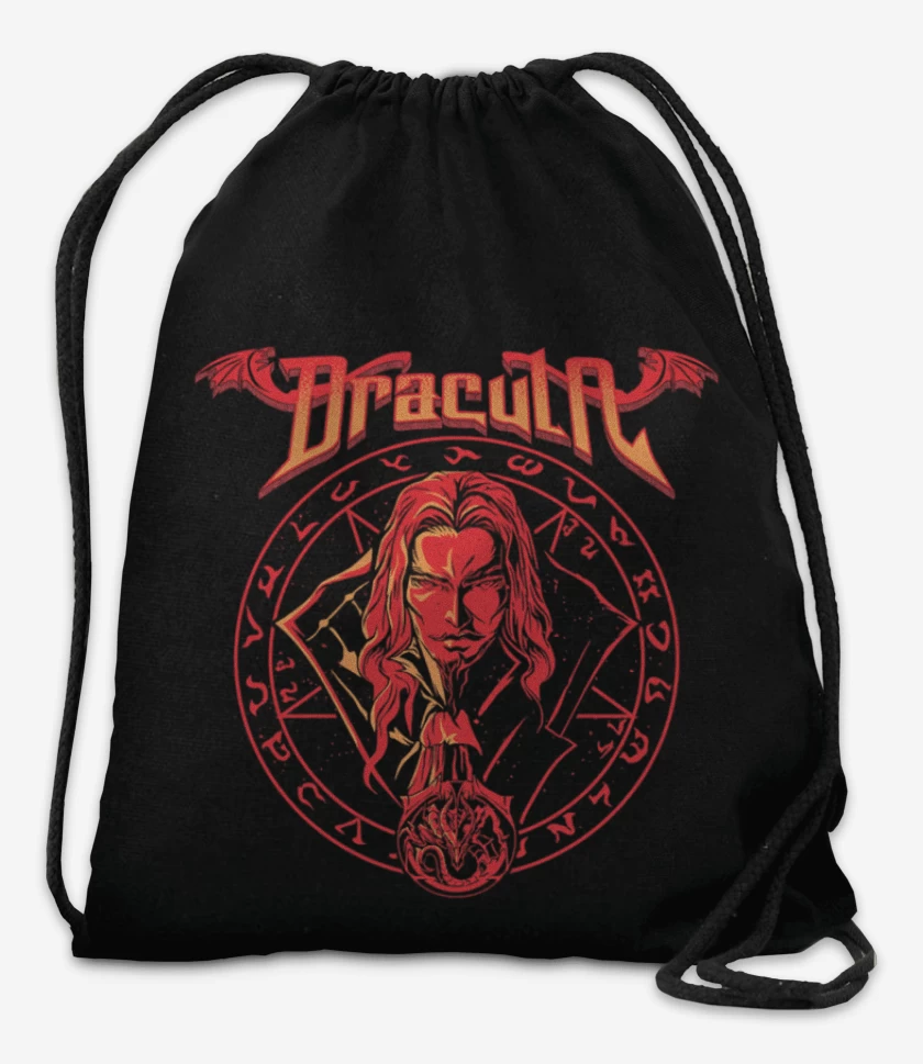 Mochila Negro de Fuerzas de dracula