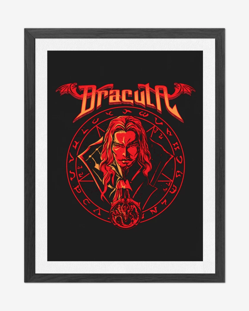 Cuadro decorativo Fuerzas de dracula
