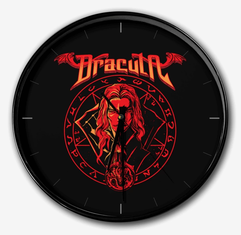 Reloj Negro de Fuerzas de dracula