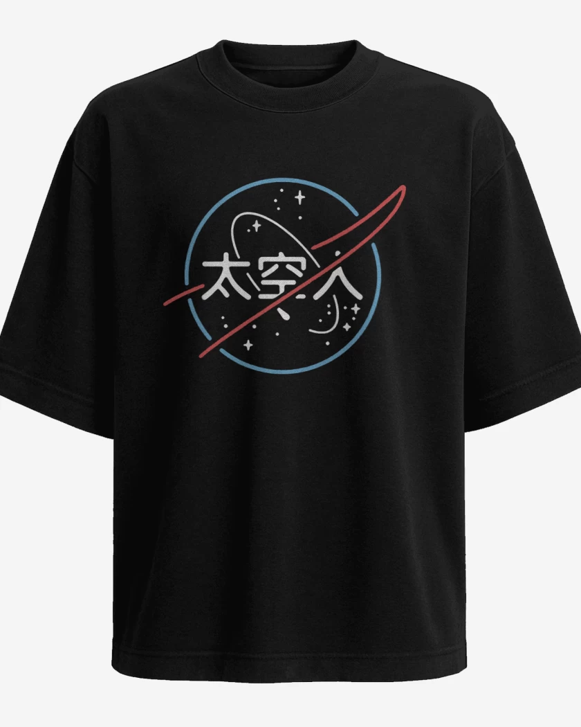 Polera Oversize Nasa chino