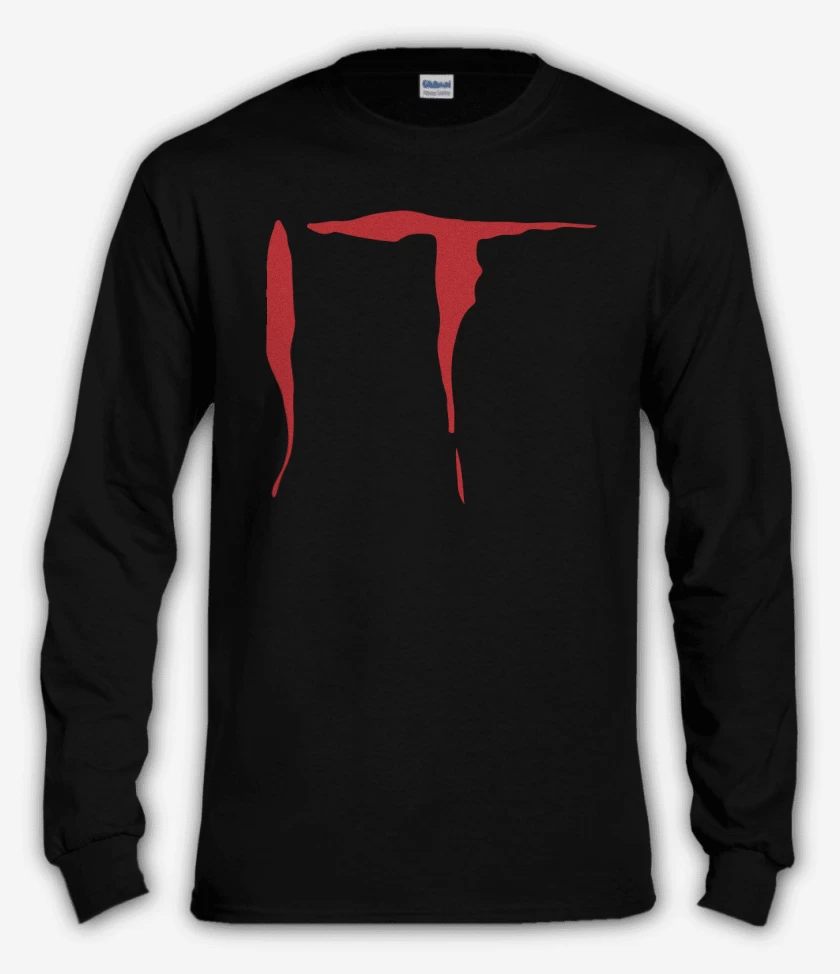 Polera manga larga Negro de It