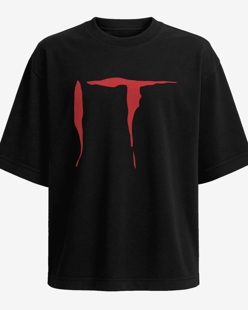 Polera Oversize Negro de It