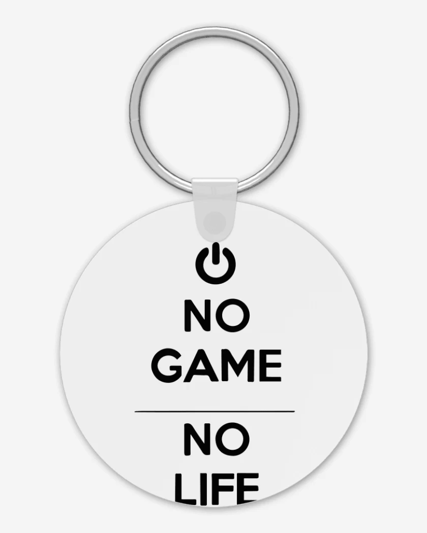 Llavero Blanco de No game no life
