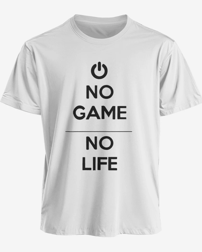 Polera premium Blanco de No game no life