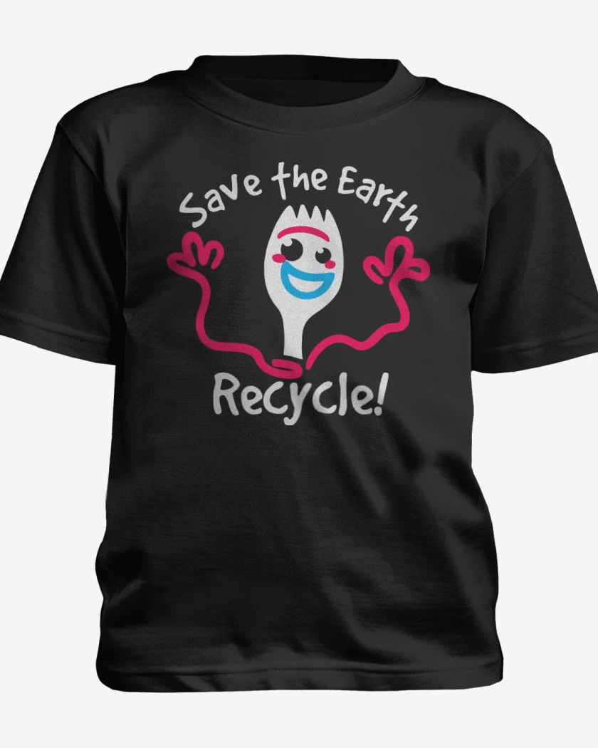 Polera de niño Negro de Recycle