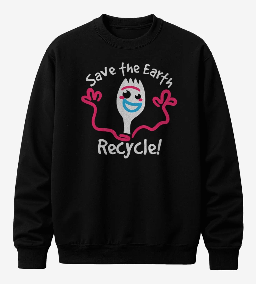 Poleron polo Negro de Recycle