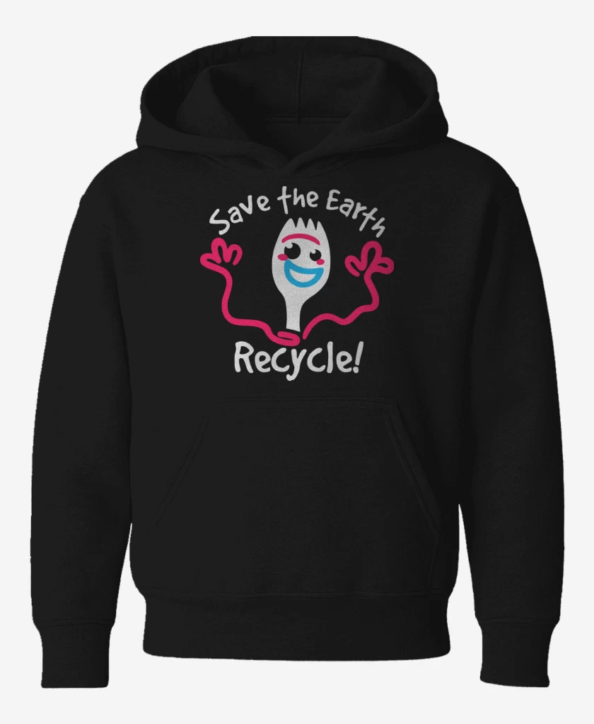 Poleron de niño Negro de Recycle