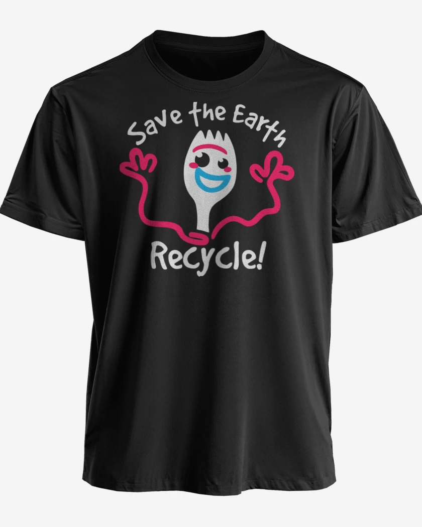 Polera premium Negro de Recycle