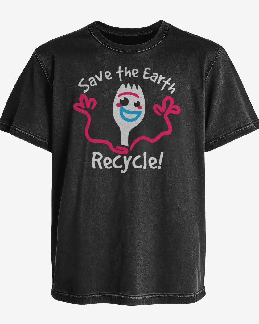 Polera desgastada Recycle