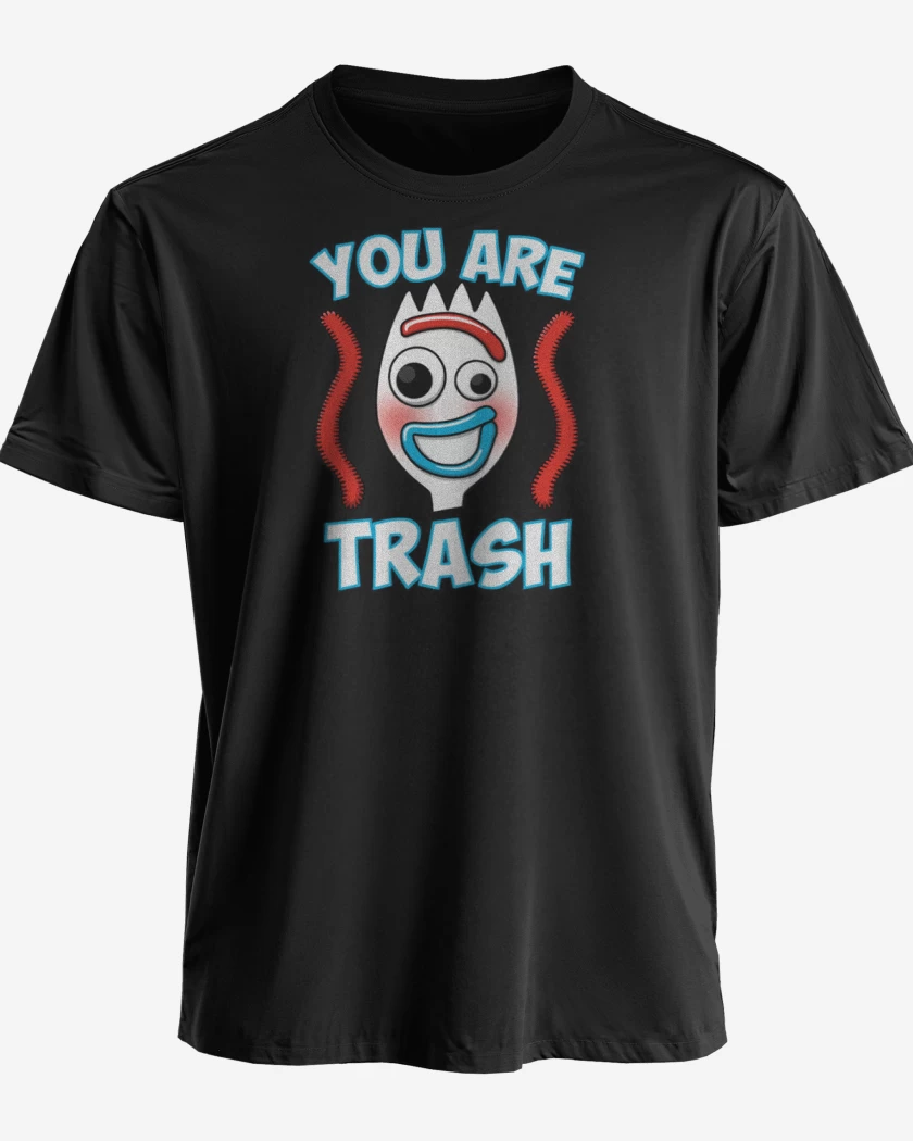 Polera premium Negro de You are trash