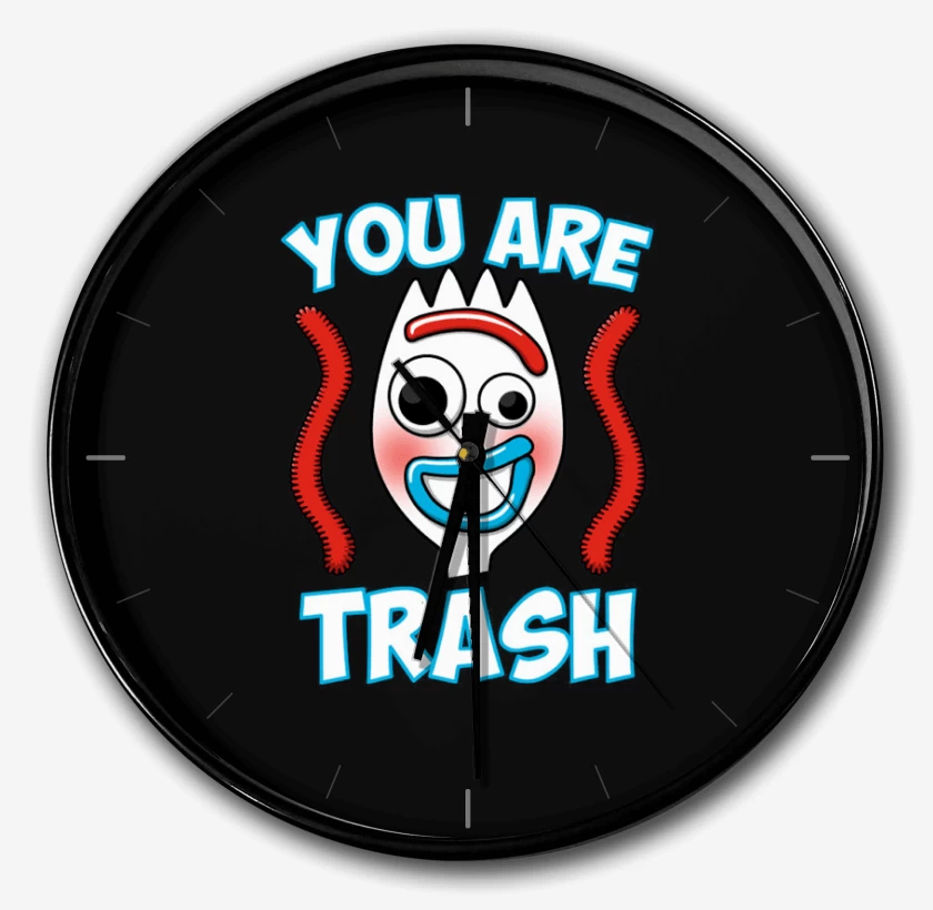 Reloj Negro de You are trash