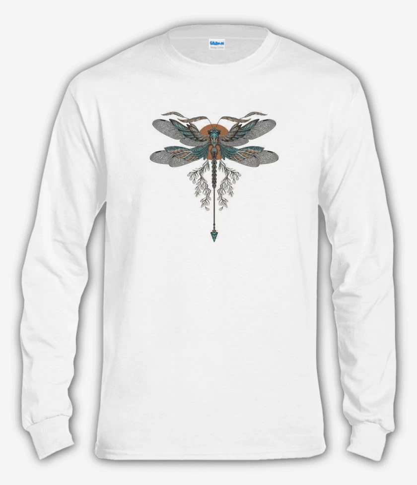 Polera manga larga Blanco de Lubelu 