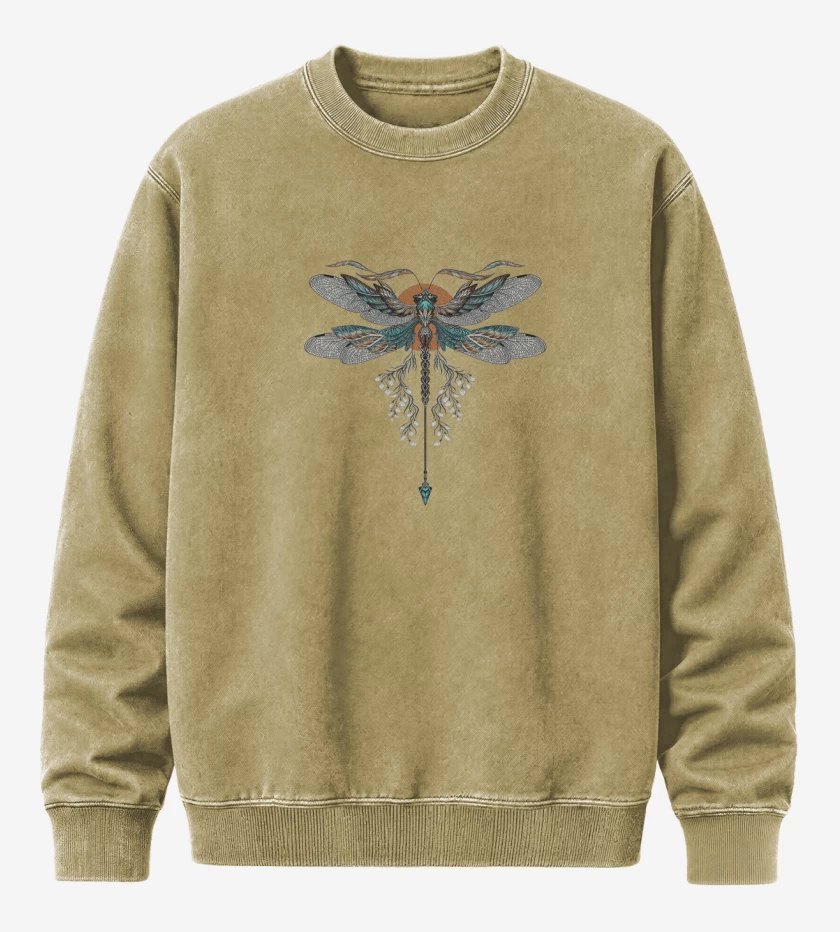 Poleron Polo Acid Wash Beige de Lubelu 