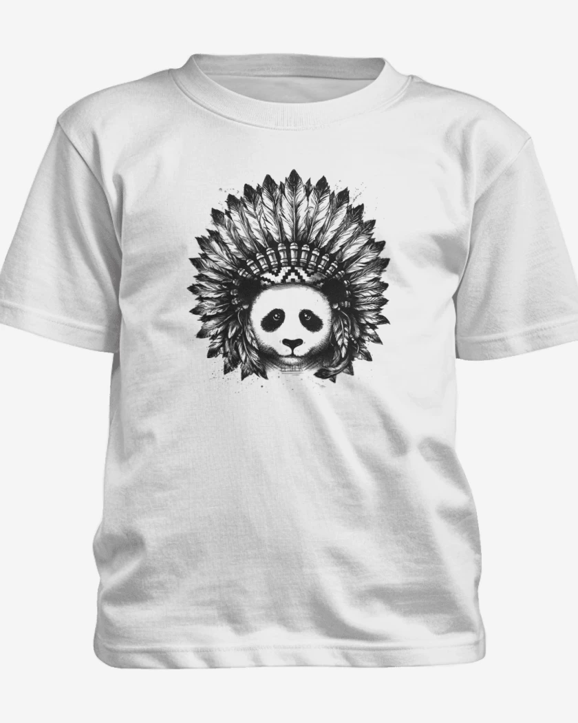 Polera de niño Blanco de Indiopanda