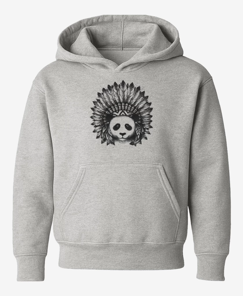 Poleron de niño Gris Melange de Indiopanda