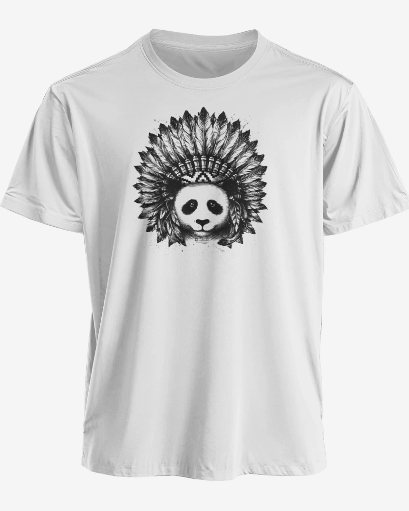 Polera premium Blanco de Indiopanda