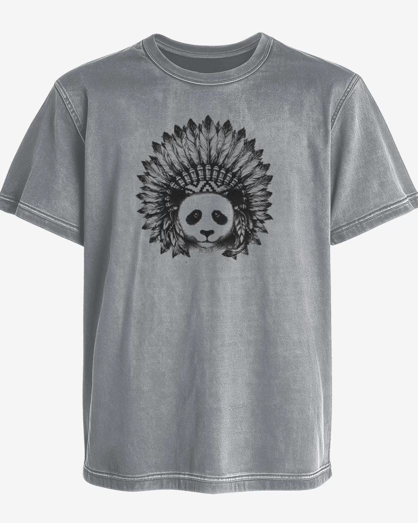 Polera desgastada Indiopanda