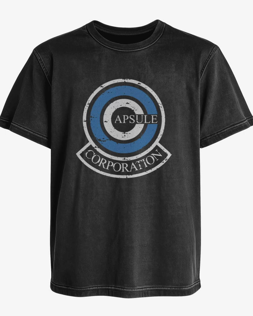Polera desgastada Capsule Corporation