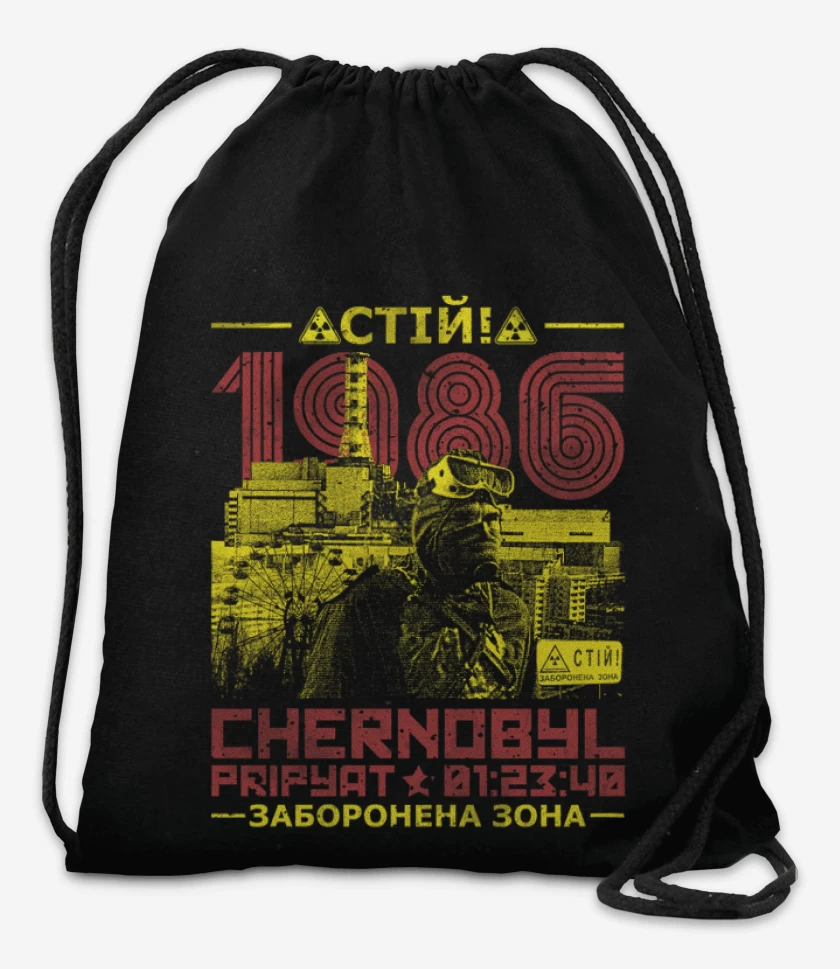Mochila Negro de Chernobyl 86
