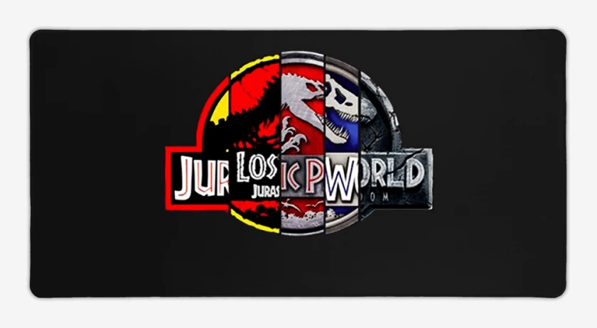 Mouse pad Gamer Negro de Jurlosicpworld