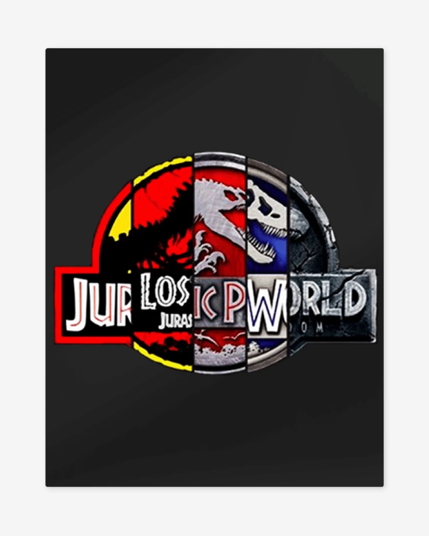 Print metalico Negro de Jurlosicpworld