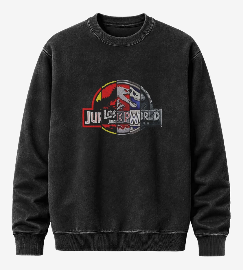 Poleron Polo Acid Wash Negro de Jurlosicpworld