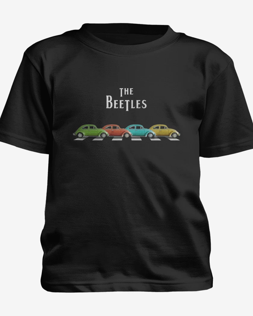 Polera de niño Negro de The Beetles 