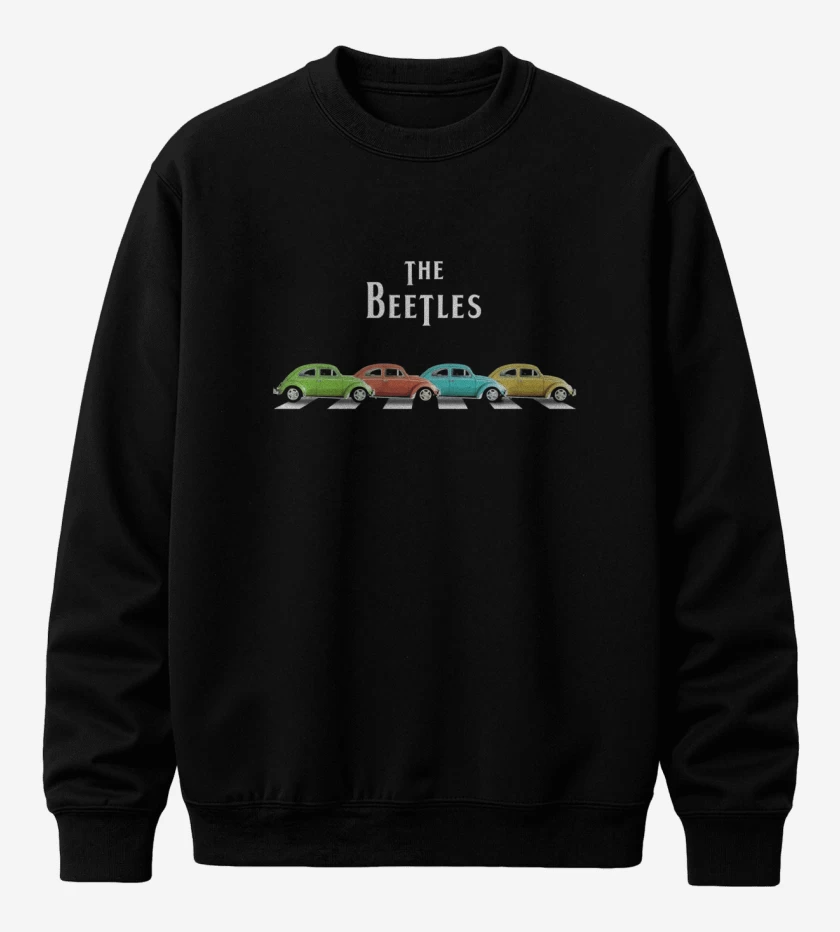 Poleron polo Negro de The Beetles 