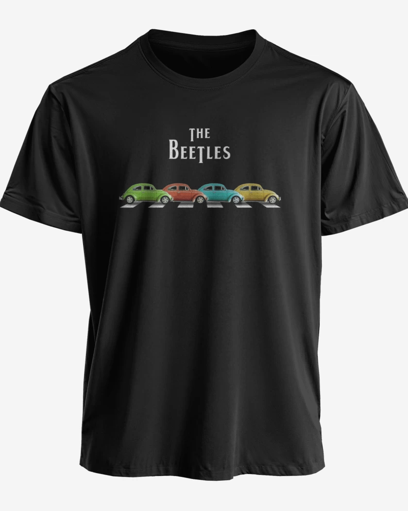Polera premium Negro de The Beetles 