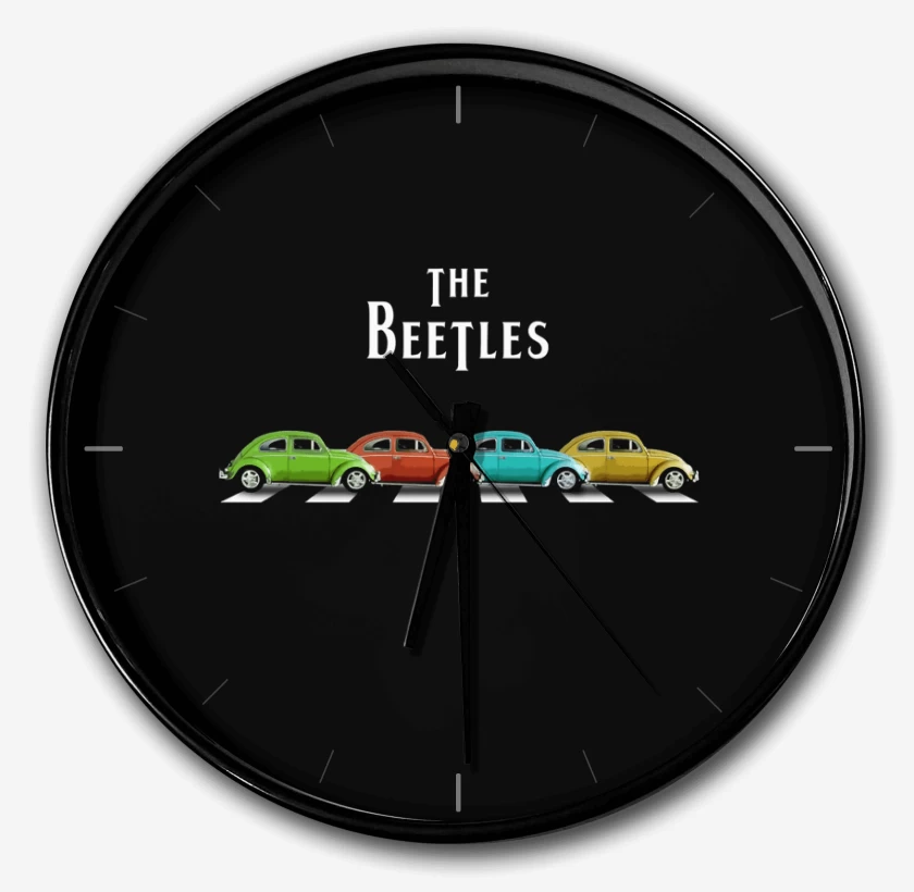 Reloj Negro de The Beetles 