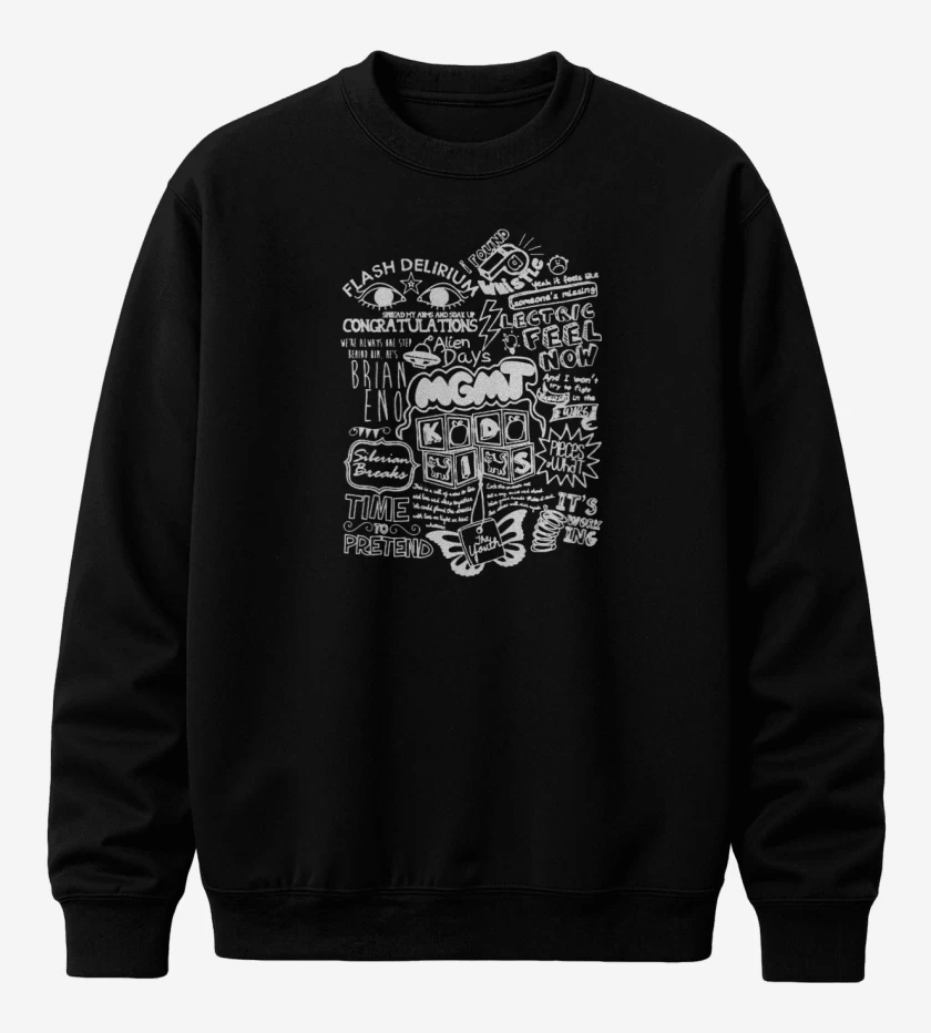 Poleron polo Negro de MGMT