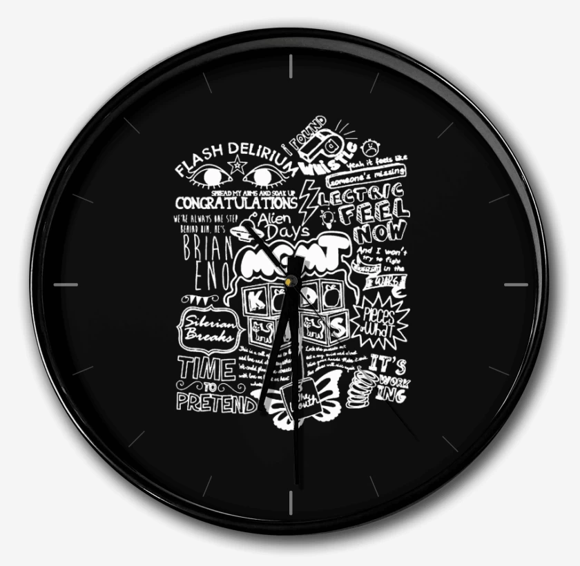 Reloj Negro de MGMT